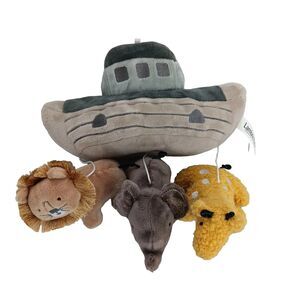 Lambs & Ivy Baby Noah Ark with Animals Baby Crib Mobile Plush Replacement